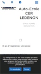 Mobile Screenshot of cerledenon.fr