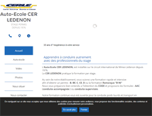 Tablet Screenshot of cerledenon.fr